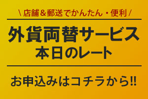 外貨両替本日のレート